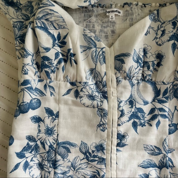 COPY - Reformation Rome Linen Top - Picture 4 of 8